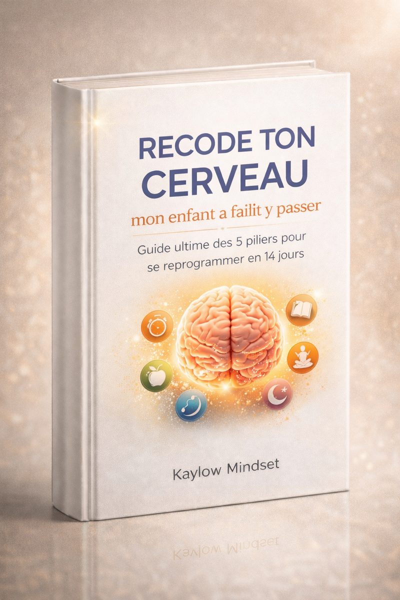 Recode ton cerveau : mon enfant a failli y passer... Guide ultime des 5 piliers pour se reprogrammer en 14 jours